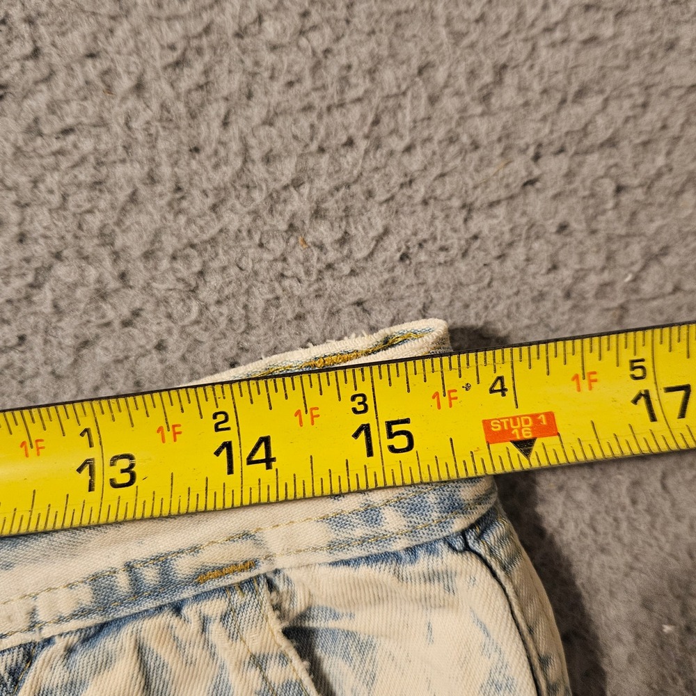 Vintage Quiksilver Denim Shorts Size 30 x 8 USA Made Light Acid Wash Jorts - Picture 6 of 15